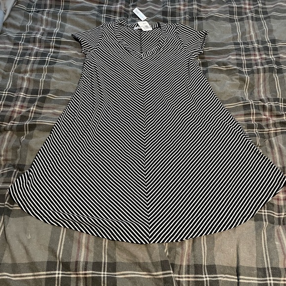 Thyme + Honey Dresses & Skirts - Women’s V-neck Striped T-shirt Dress